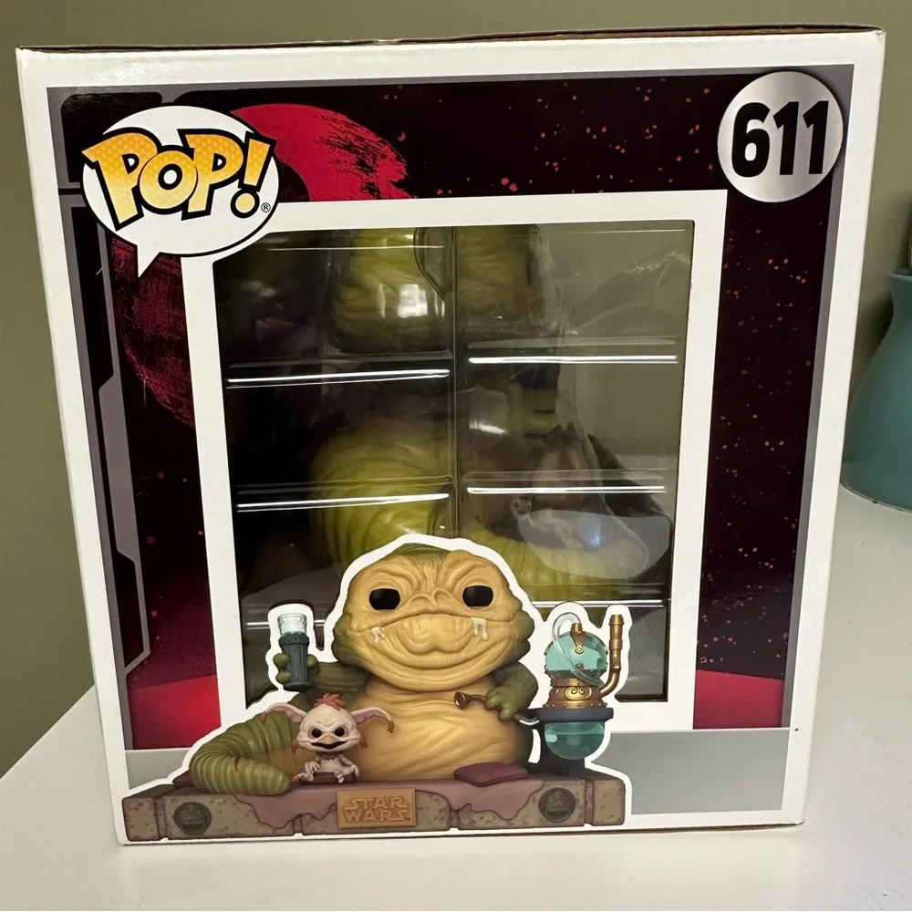Funko Pop! Star Wars 40th Anniversary Jabba & Salacious B. Crumb Vinyl Figure - Picture 7 of 9